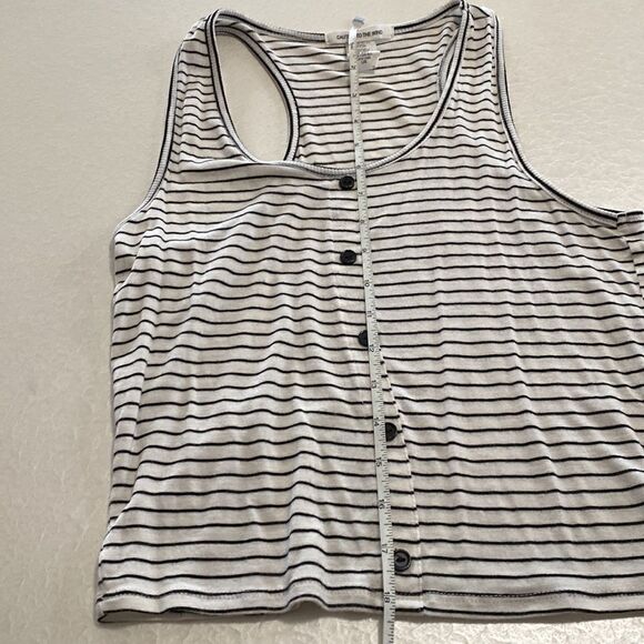 2/$39 Caution to the Wind High Racer Striped Tank Sz L - Picture 9 of 9